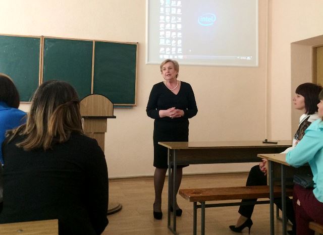 Виступ Поліщук В.А., док.пед.наук., проф., завідувача кафедри соціальної педагогіки і соціальної роботи